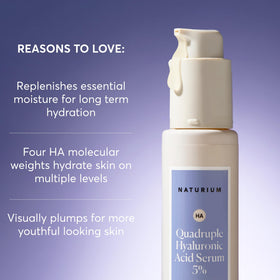 Close-up of Naturium gel texture on fingertips showing lightweight hydration
