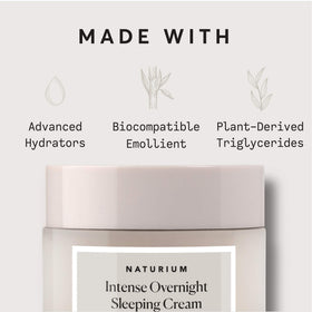 Naturium 1.7 oz jar next to scale showing convenient travel-friendly size