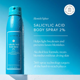 Naturium mist on skin texture close-up showing lightweight absorption benefit