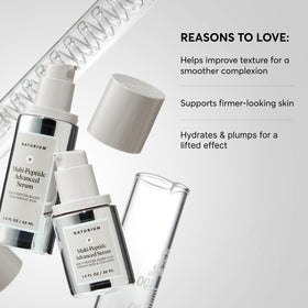 Naturium serum texture dispensed drops, lightweight hydration and smoothing