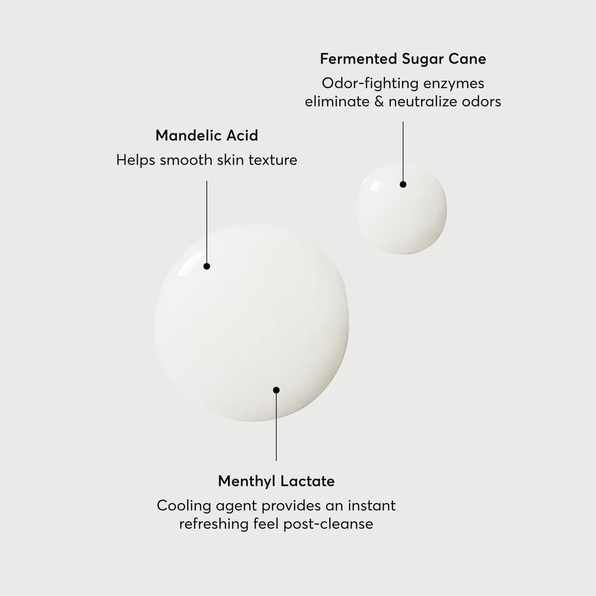 naturium texture foam close-up illustrating rich lather and effective cleanse