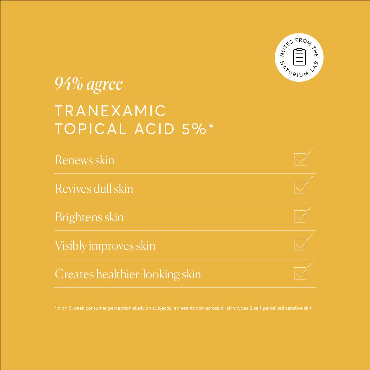 Naturium bottle beside sunscreen showing daytime layering protection