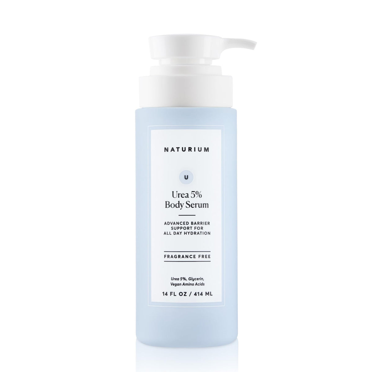 Naturium front packaging showing bottle and label, clear product identification and benefit