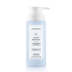 Naturium front packaging showing bottle and label, clear product identification and benefit
