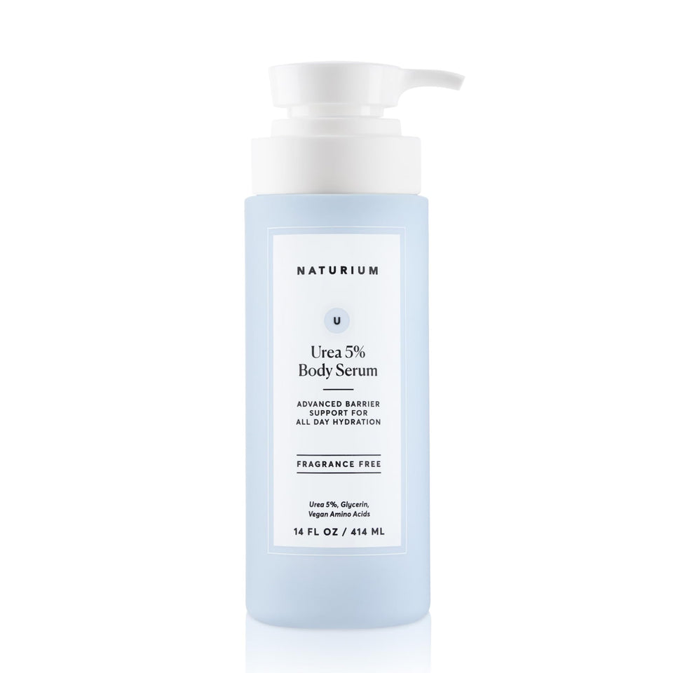 Naturium front packaging showing bottle and label, clear product identification and benefit