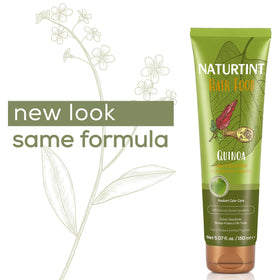 Naturtint jar held in hand to show 5.07 fl oz scale and travel-friendly size