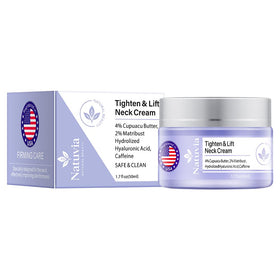 Natuvia cream texture close-up highlighting silky, non-greasy finish