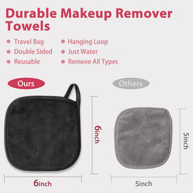 Natwag cloth beside disposable wipe illustrating waste reduction benefit