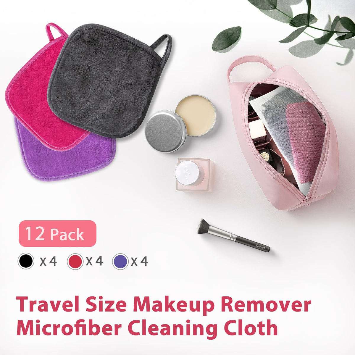 Natwag removing mascara shows effective makeup removal without cleanser