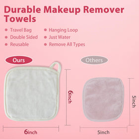 Natwag wet cloth lifting mascara demonstrating thorough eye‑area cleaning