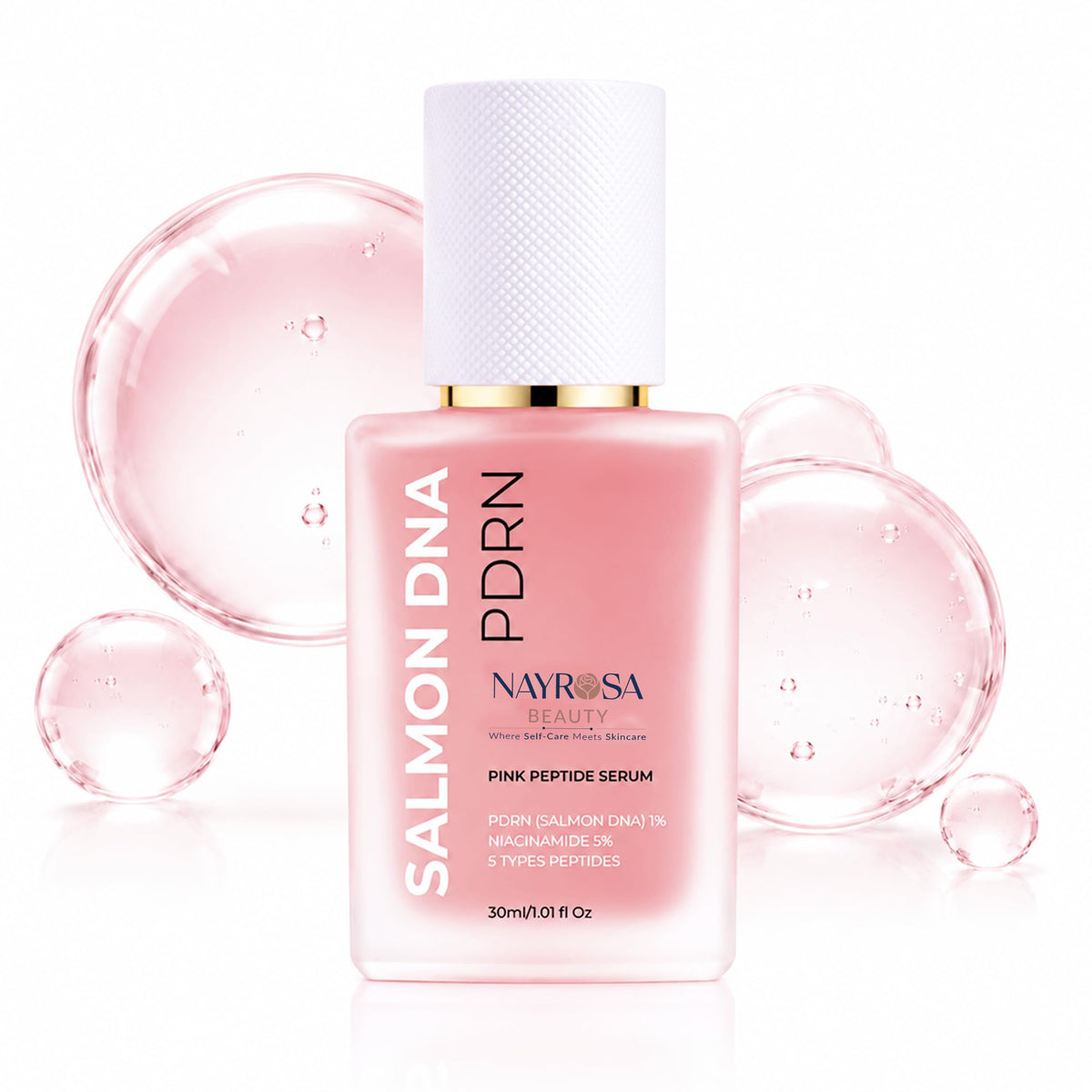 NAYROSA front bottle showing clean packaging and volume benefit