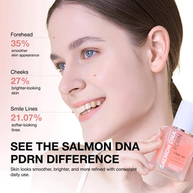 NAYROSA ingredient label highlighting PDRN, peptides, niacinamide benefits