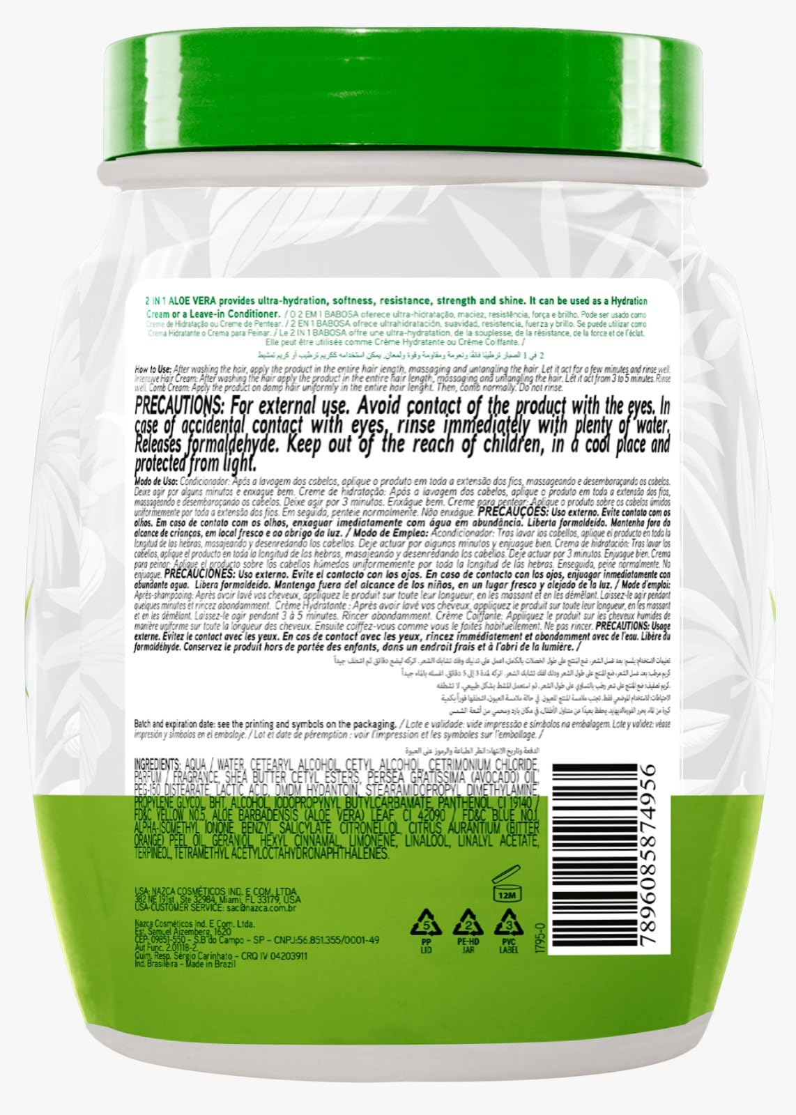 NAZCA cream texture closeup showing rich consistency and fast absorption benefit