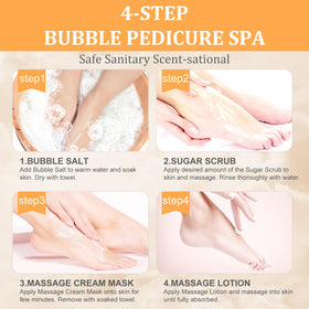 nbc BeautiLab massage lotion pump dispensing for easy hydrating foot massage