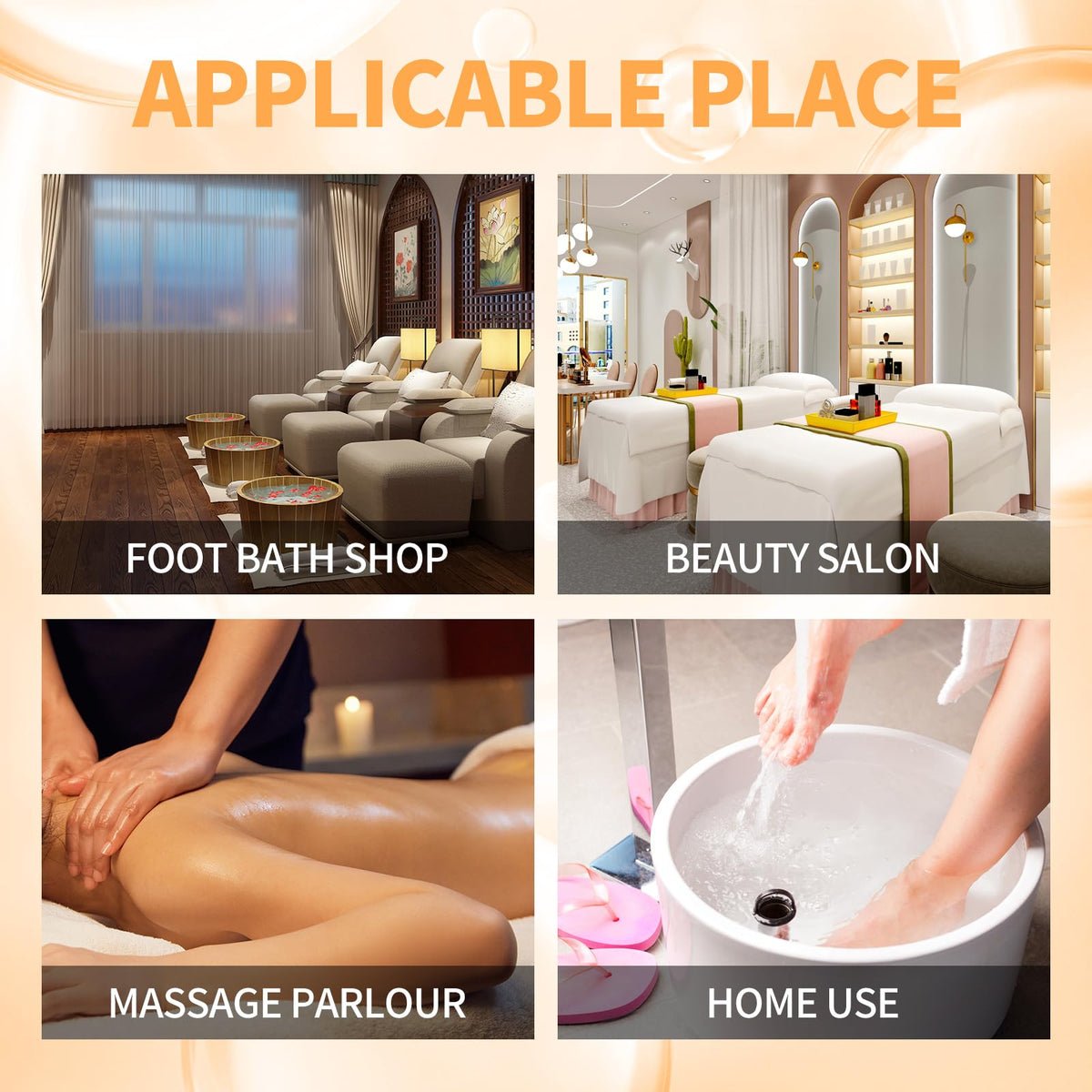 nbc BeautiLab kit next to hands for size comparison and easy home pedicure