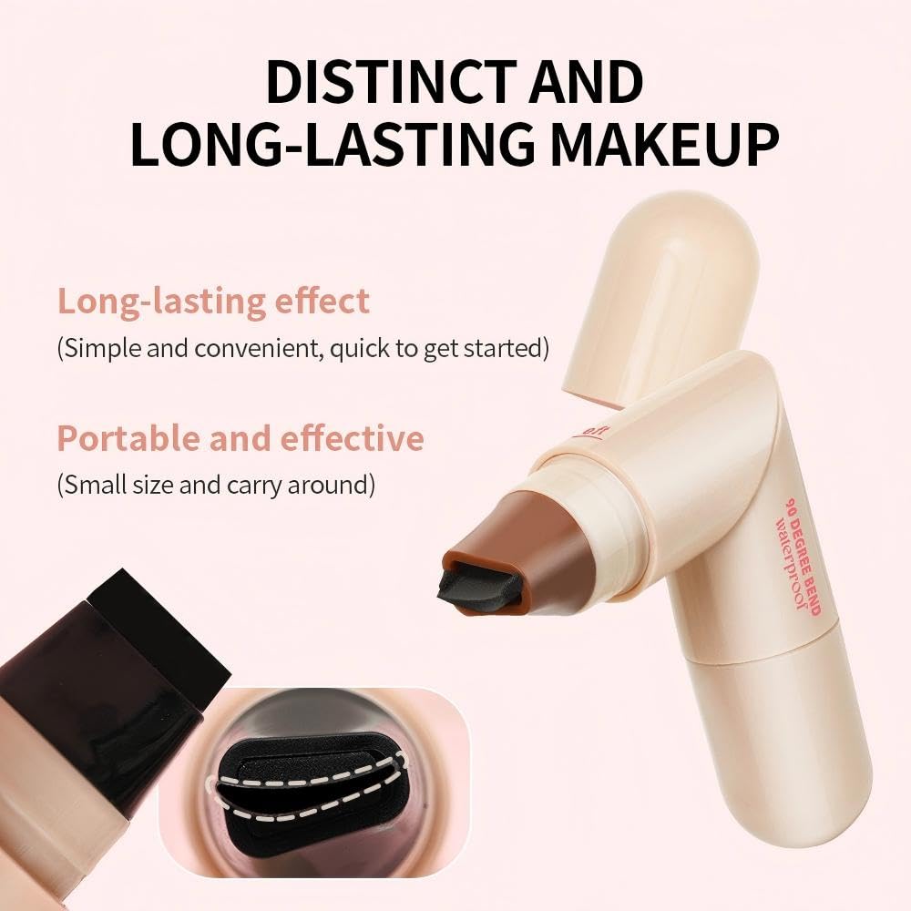 Nberuionre dual-ended stamp detail demonstrates left and right tips for symmetry