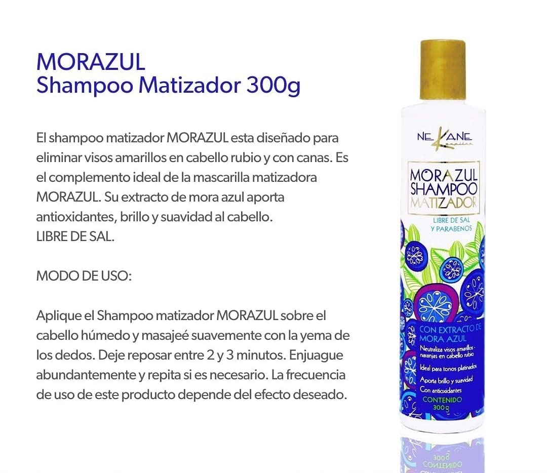 NE KANE CAPILAR close-up lather of Morazul revealing purple tone and gentle foam