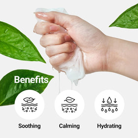 NEAF NEAF essence texture on skin showing lightweight hydration and quick absorption