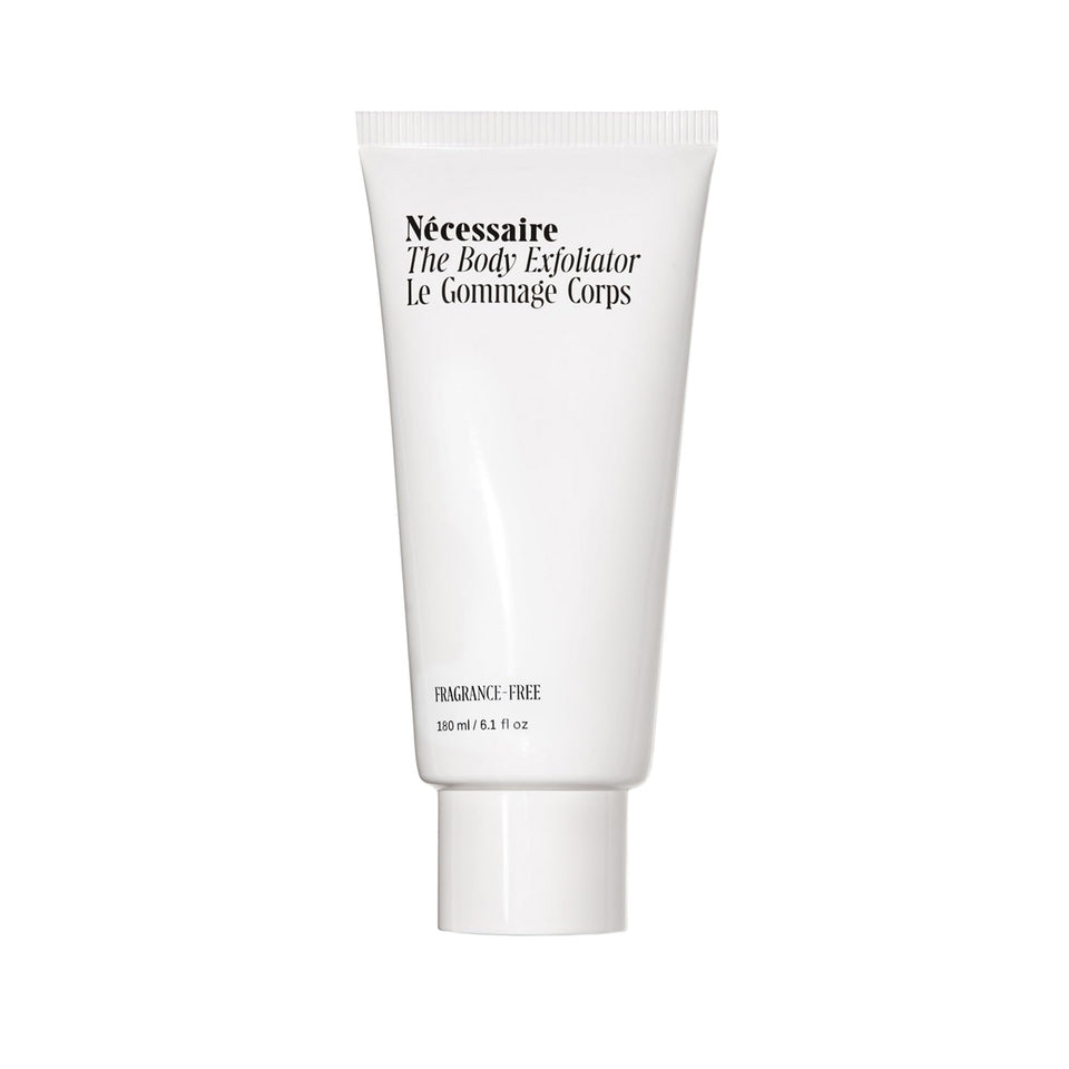 Nécessaire front bottle showing product label and clean design for easy identification