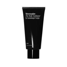 Nécessaire front bottle view showing Santal label and recyclable design benefit