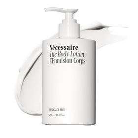 Nécessaire front packaging showing clean label and 450ml size benefit