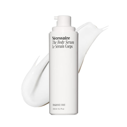 Nécessaire front packaging showing clean bottle and volume benefits