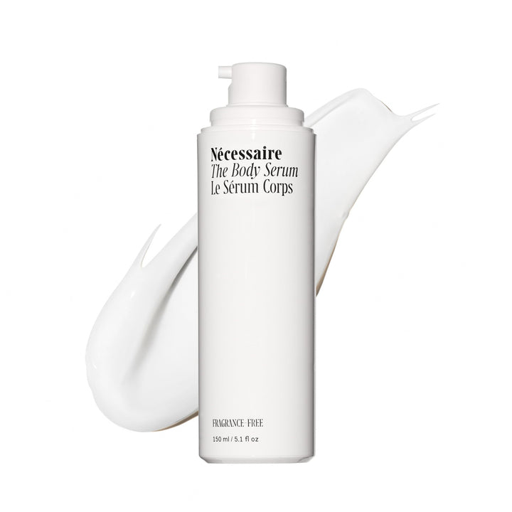 Nécessaire front packaging showing clean bottle and volume benefits