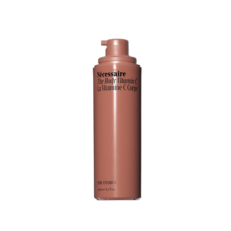 Nécessaire front packaging showing clean design and product benefits
