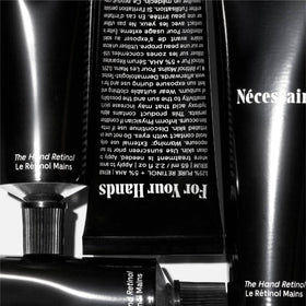 Nécessaire balm texture swipe showing rich, absorbent consistency