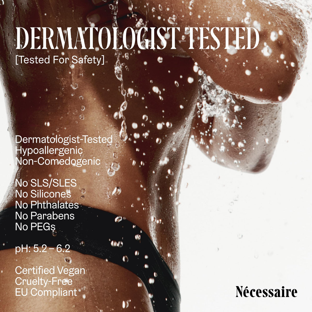 Nécessaire packaging and FSC kraft box display signaling sustainable materials
