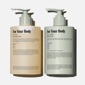 Nécessaire pump top close-up highlighting easy dispensing and hygienic use