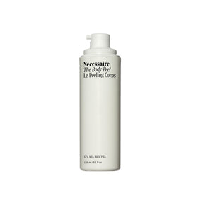 Nécessaire front packaging showing bottle and label for easy identification and protection