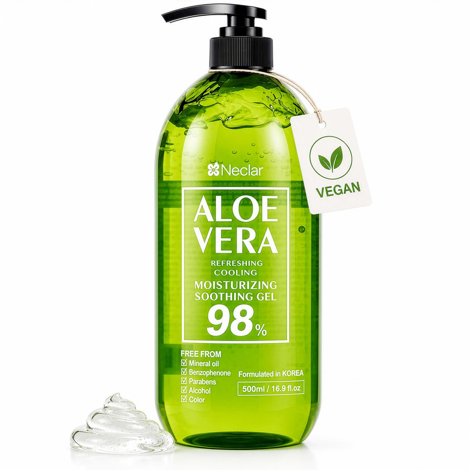 Neclar tub front view showing packaging and product size benefit