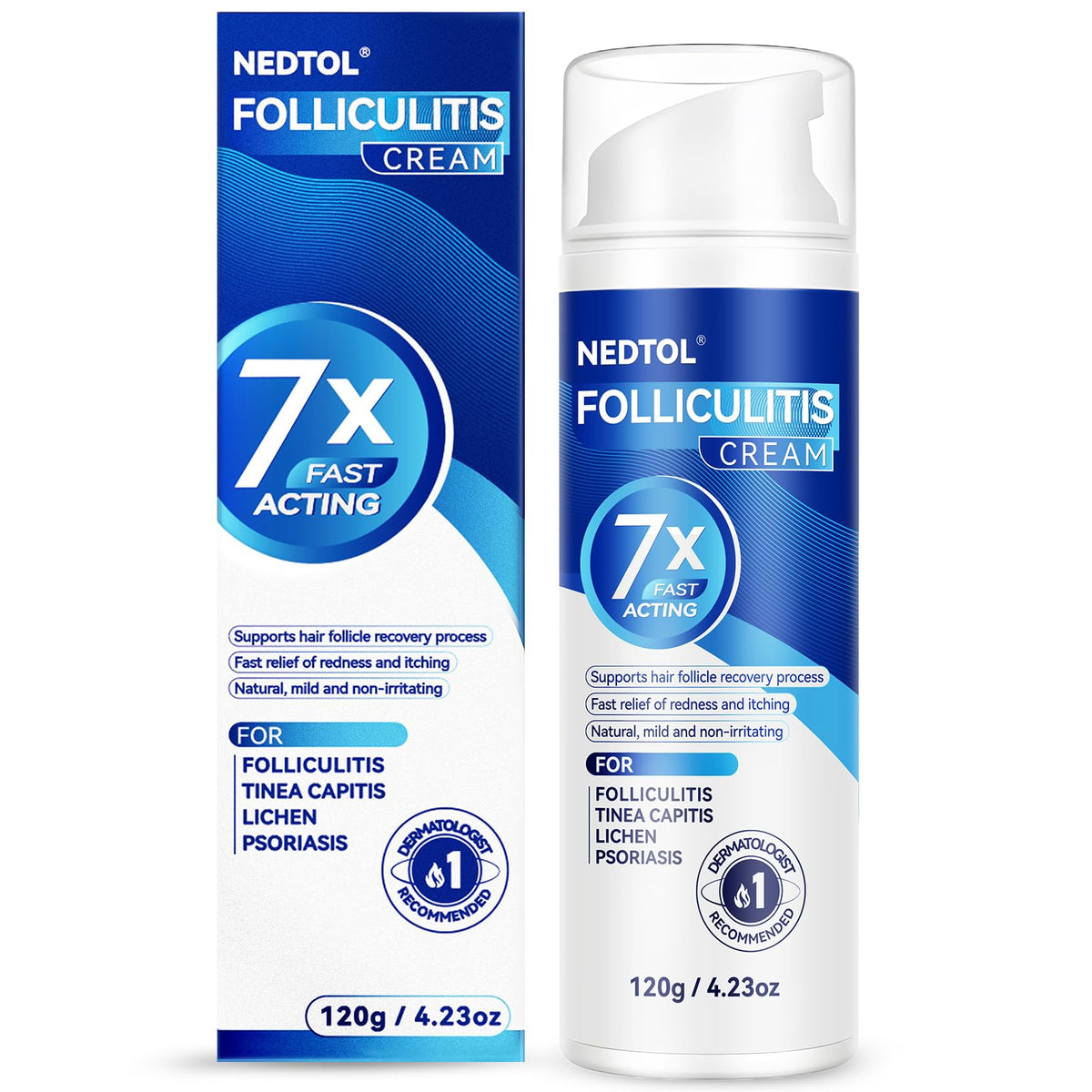 Nedtol front packaging showing product name and 120g size for clear identification
