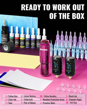 Neebol portable kit lifestyle setup ideal for travel and guest spots