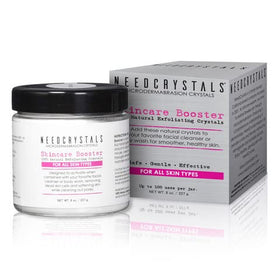 NeedCrystals crystal close-up texture highlighting fine granules for gentle exfoliation
