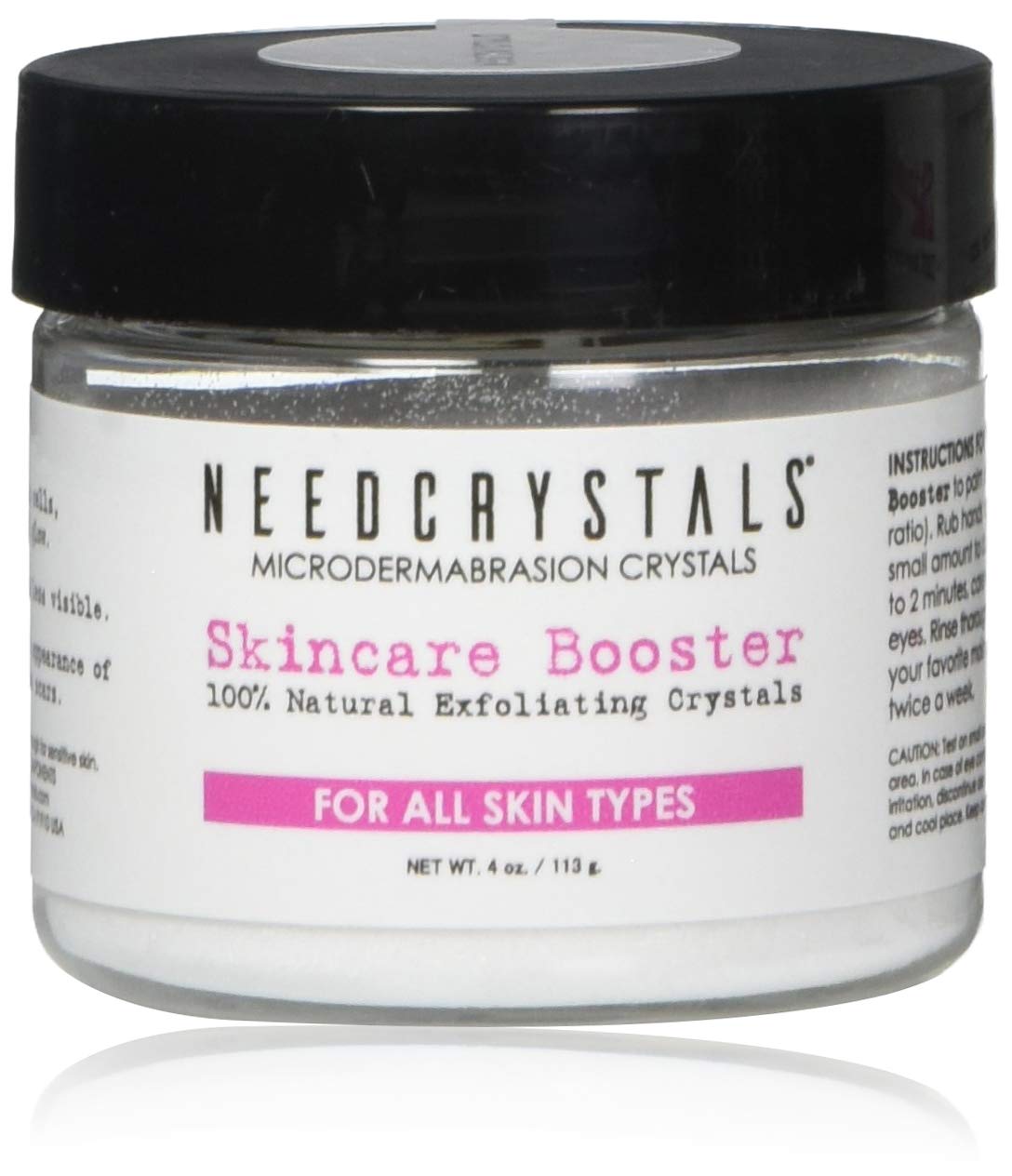 NeedCrystals front packaging showing jar and product name for clear identification and trust