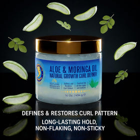 Nefertiti's Secrets gel texture close-up highlighting aloe hydration