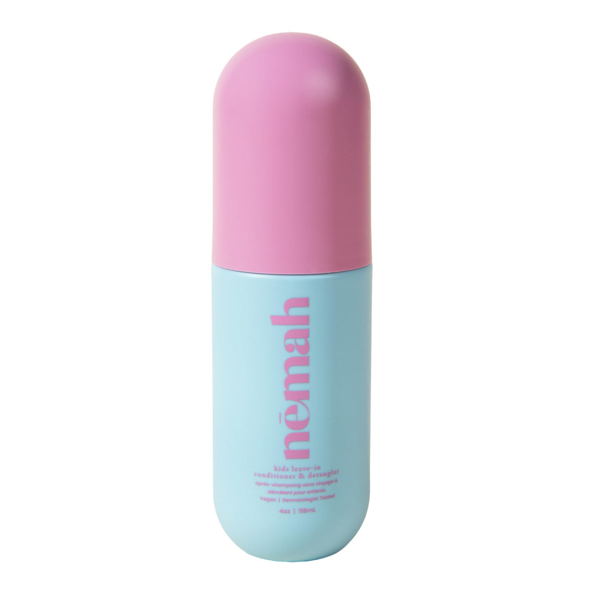 Nemah front packaging showing 4 oz bottle and kid-friendly design for easy use
