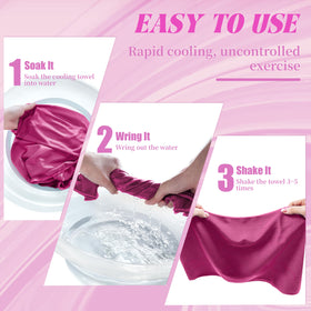Nemlistey towel next to hand showing compact size and portability