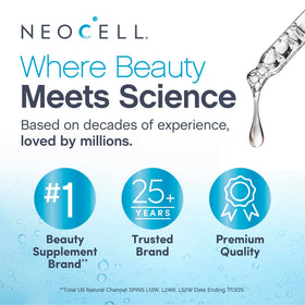 NeoCell label close-up showing clean ingredients for reassurance and transparency