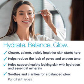NeoCell serum being used on face and neck for targeted hydration