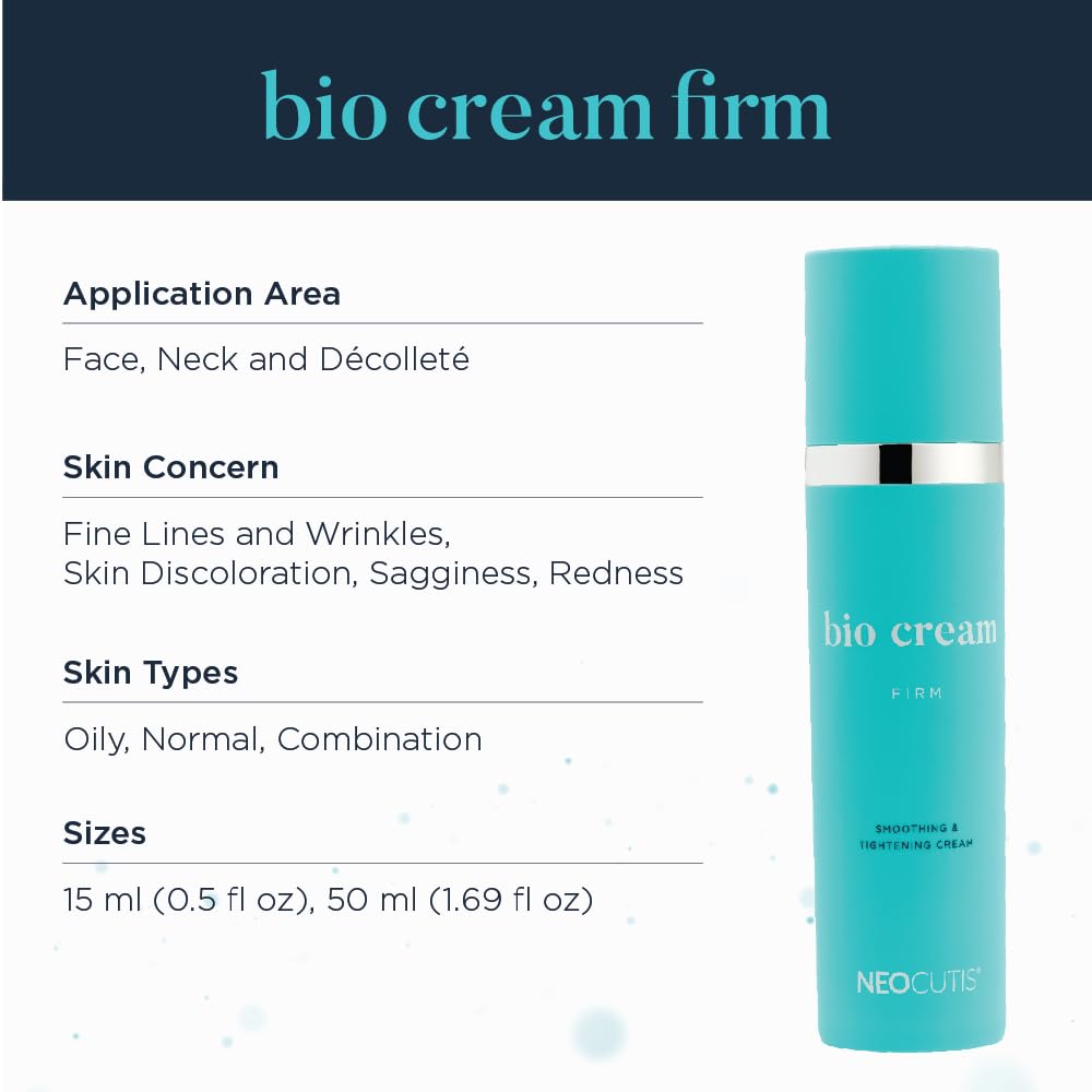 NEOCUTIS label close-up highlighting product name and usage benefits
