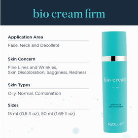 NEOCUTIS label close-up highlighting product name and usage benefits