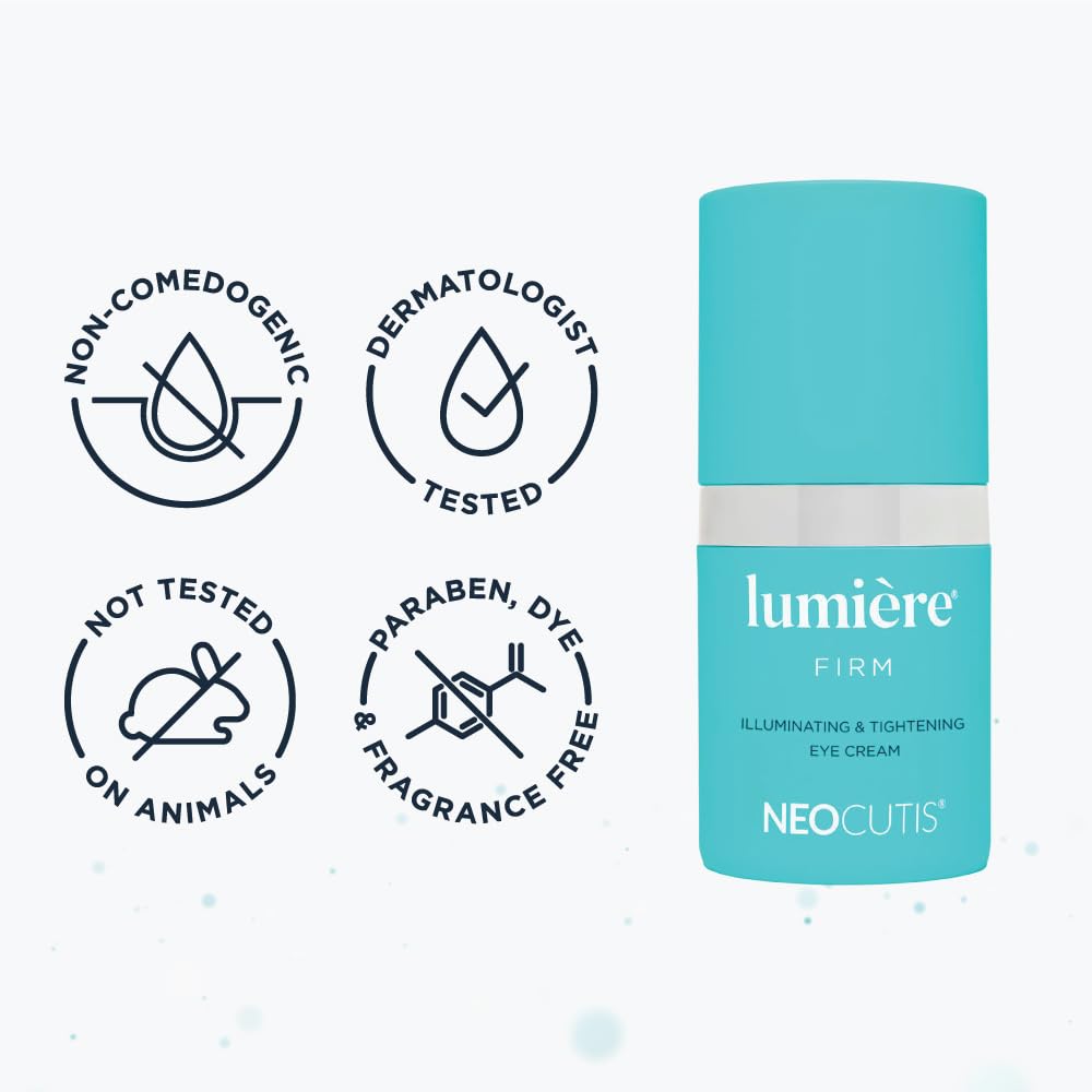 NEOCUTIS on a bathroom vanity in morning routine conveying refreshed look