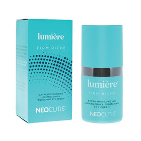 NEOCUTIS box and tube top view showing compact travel-friendly design