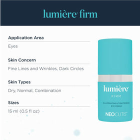 NEOCUTIS cream texture swirl showing lightweight emollient and smooth finish