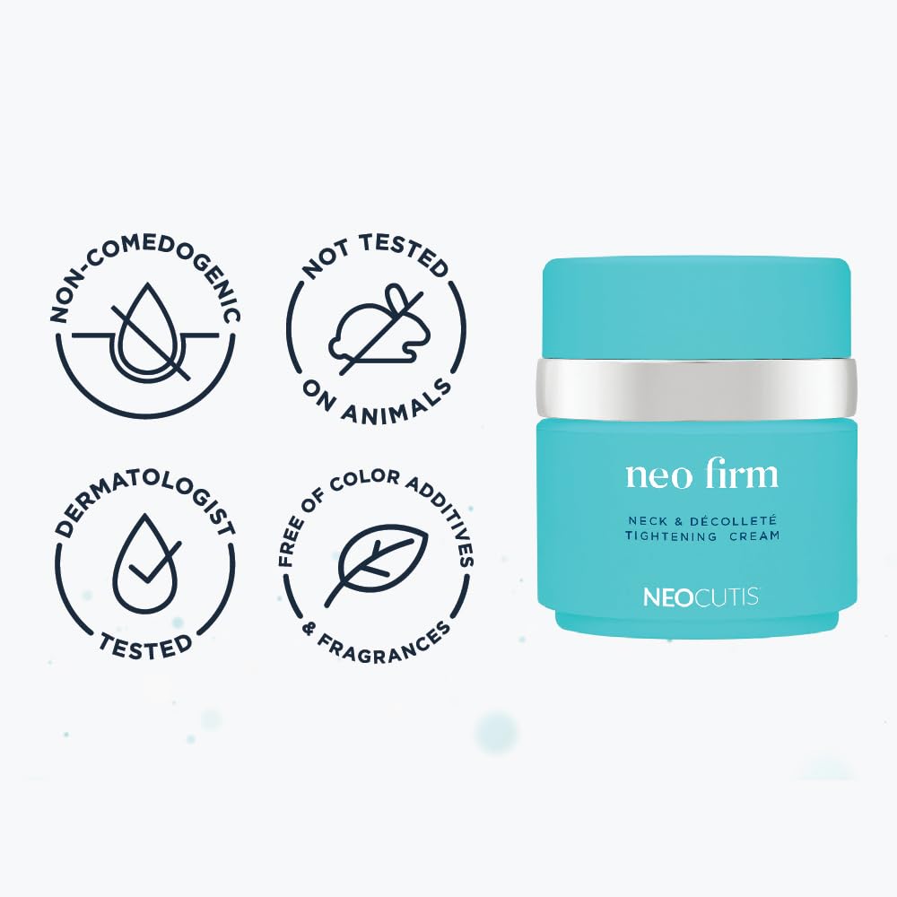 NEOCUTIS box label close-up showing Best By date and usage guidance benefit