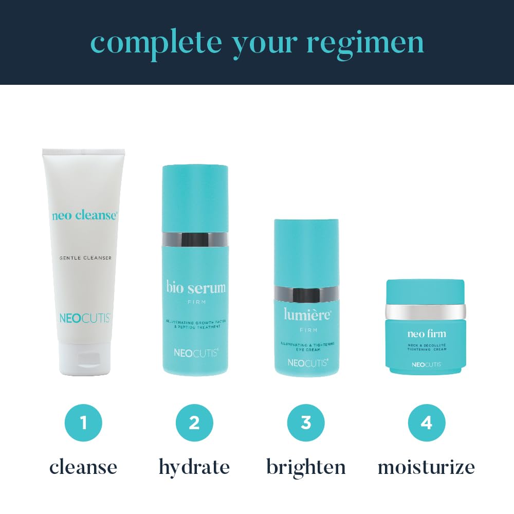 NEOCUTIS jar next to nighttime skincare products showing routine integration benefits