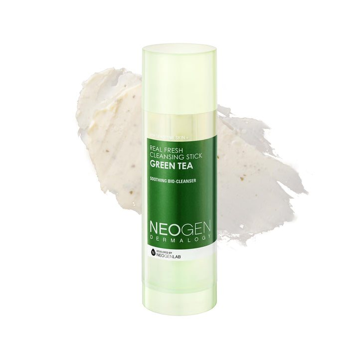 DERMALOGY by NEOGENLAB front packaging showcasing compact travel-friendly cleanser
